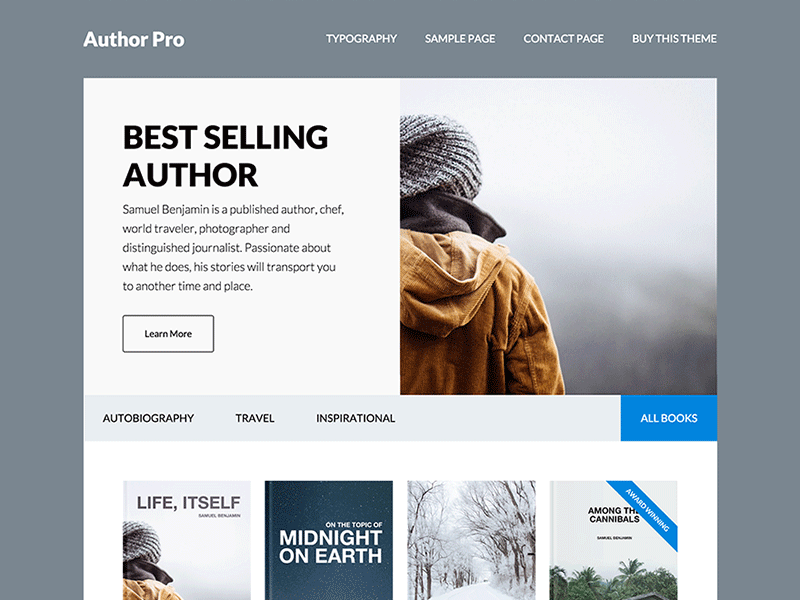 Author Pro Theme