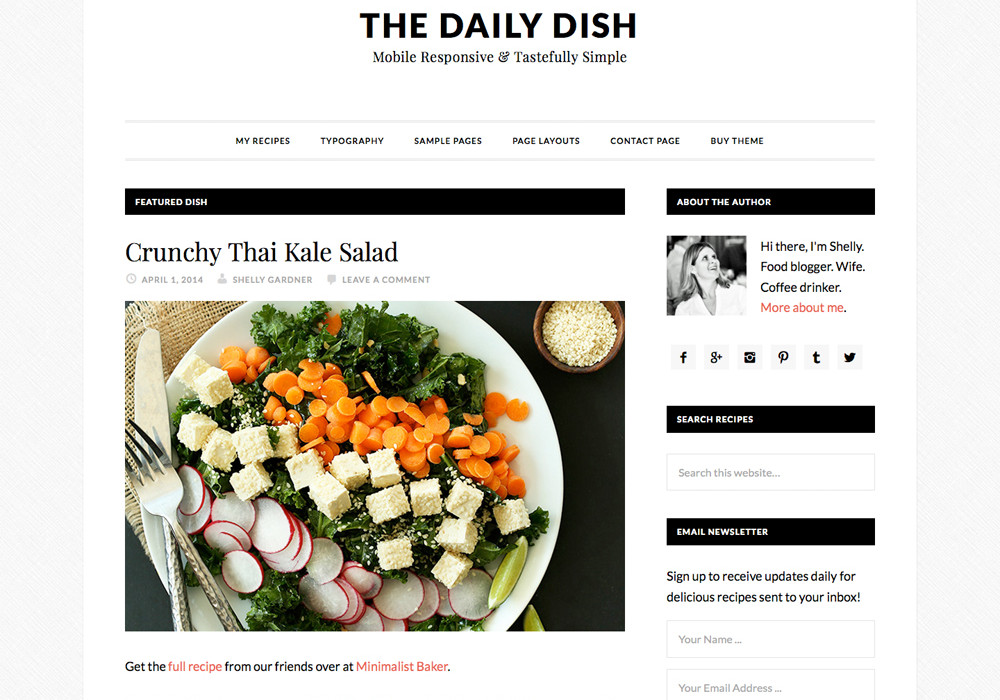 Daily dish